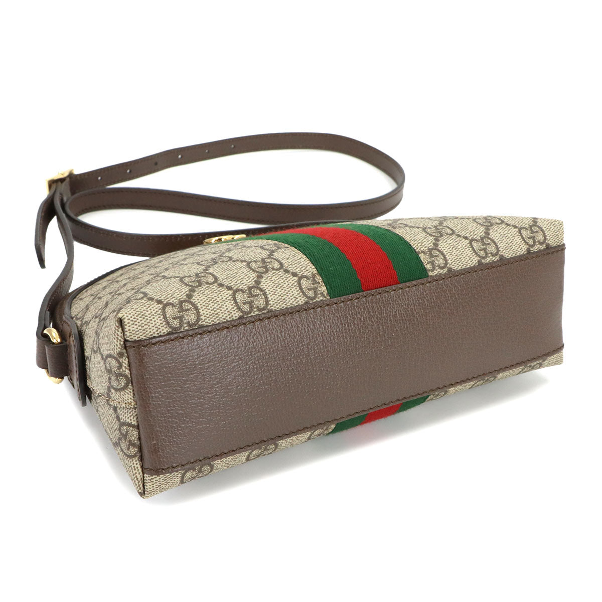 Ophidia GG Shoulder Bag GG Supreme Canvas Leather 499621