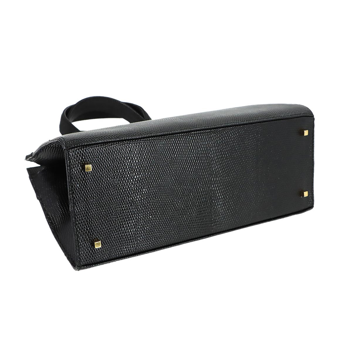 Vara 2way Hand Shoulder Bag Leather Black Purse