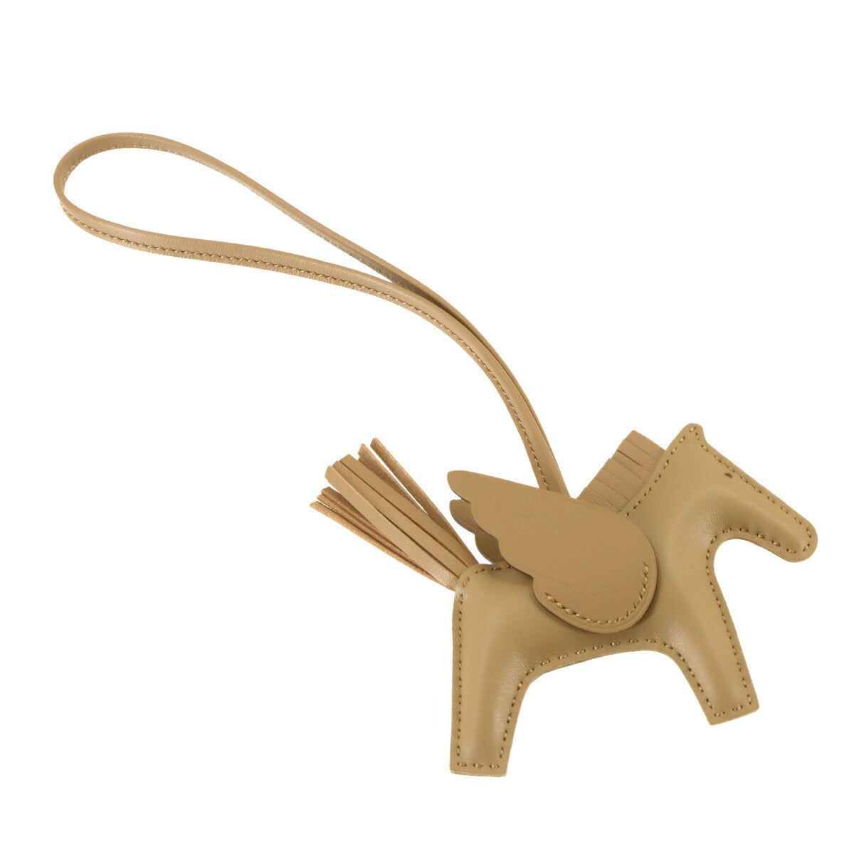 Rodeo Pegasu PM Bag Charm Agneau Milo Swift Chai 90315096