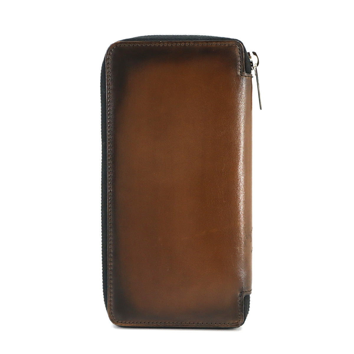 Calligraphy Itauba Long Wallet Venezia Leather Brown
