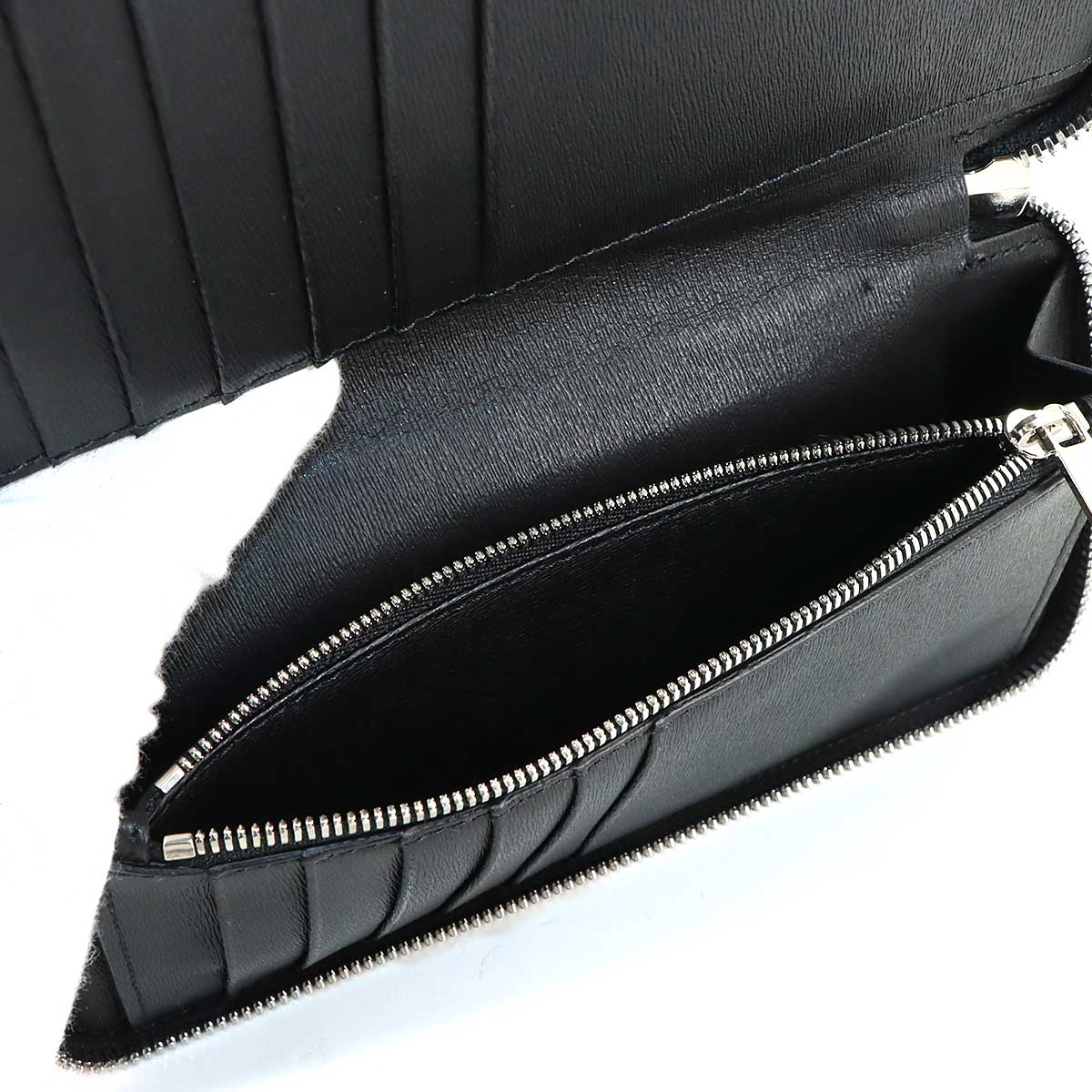 Calligraphy Itauba Long Wallet Venezia Leather Brown