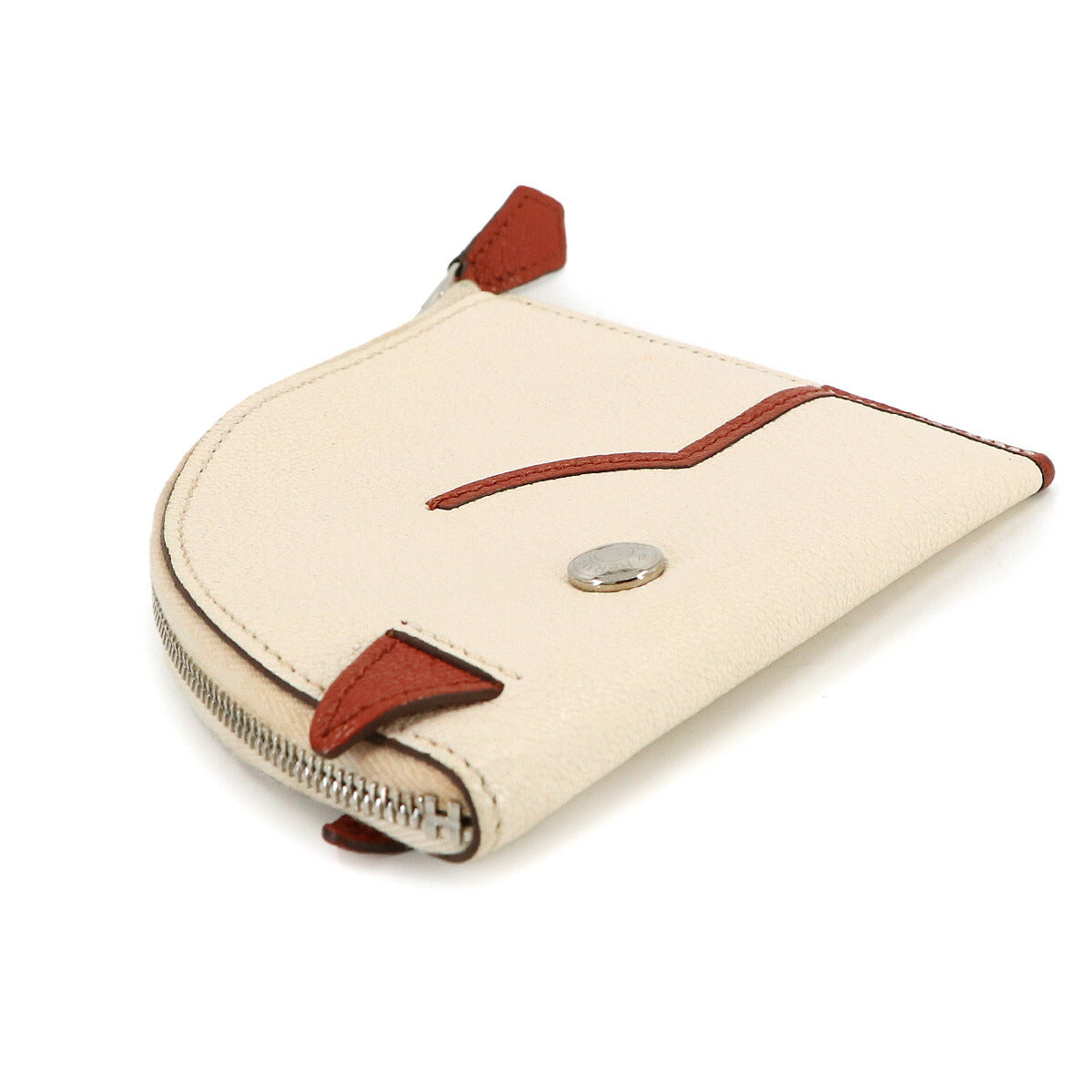 Paddock Coin Purse Chevre Nata Cuivre Purse