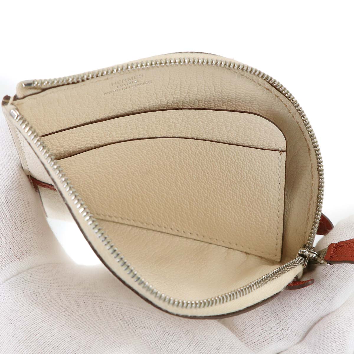 Paddock Coin Purse Chevre Nata Cuivre Purse