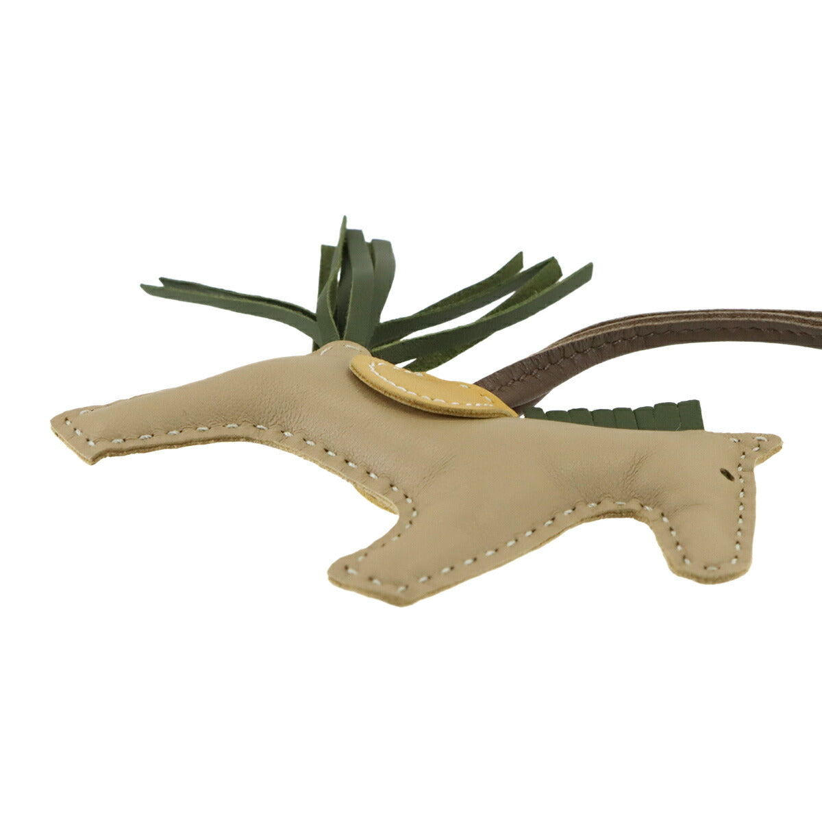 Rodeo PM Bag Charm Agneau Milo Trench Canopee Curry
