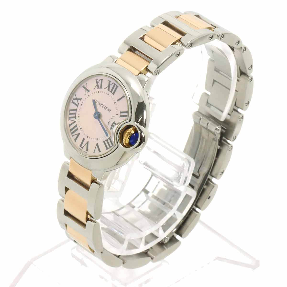 ballon bleu SM W6920034 Quartz PG Pink Shell Dial