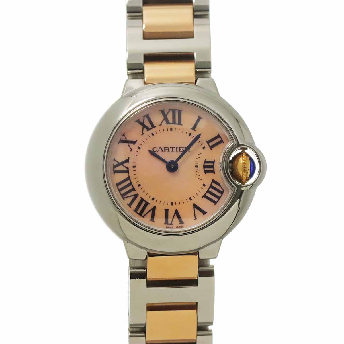ballon bleu SM W6920034 Quartz PG Pink Shell Dial