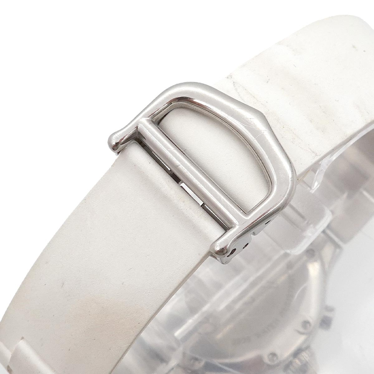 Must 21 Chronoscaph W10197U2 Quartz White Dial Ladies Watch