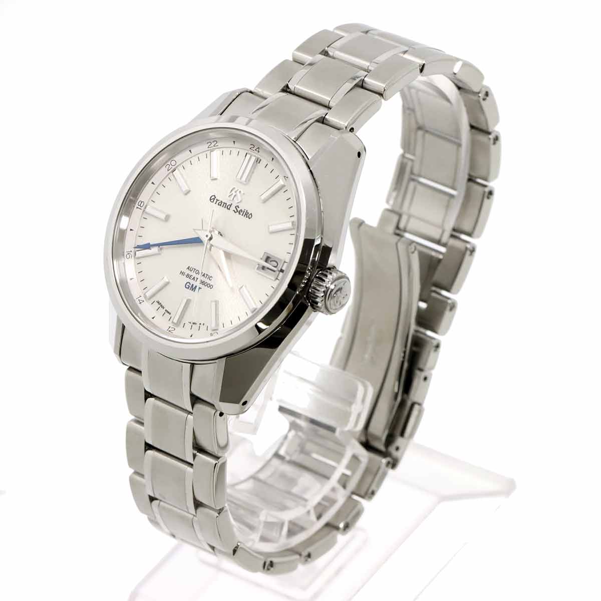 Mechanical Hi-BEAT GMT SBGJ201 Automatic Silver Dial