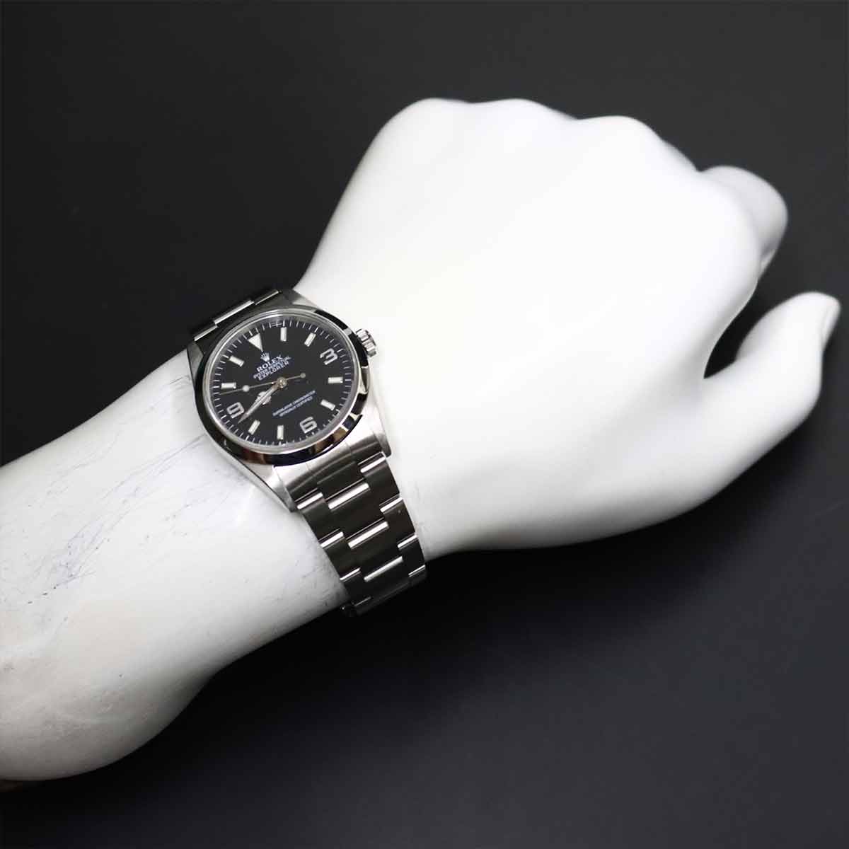 Explorer 1 14270 Serial A Automatic Black Dial Mens Watch