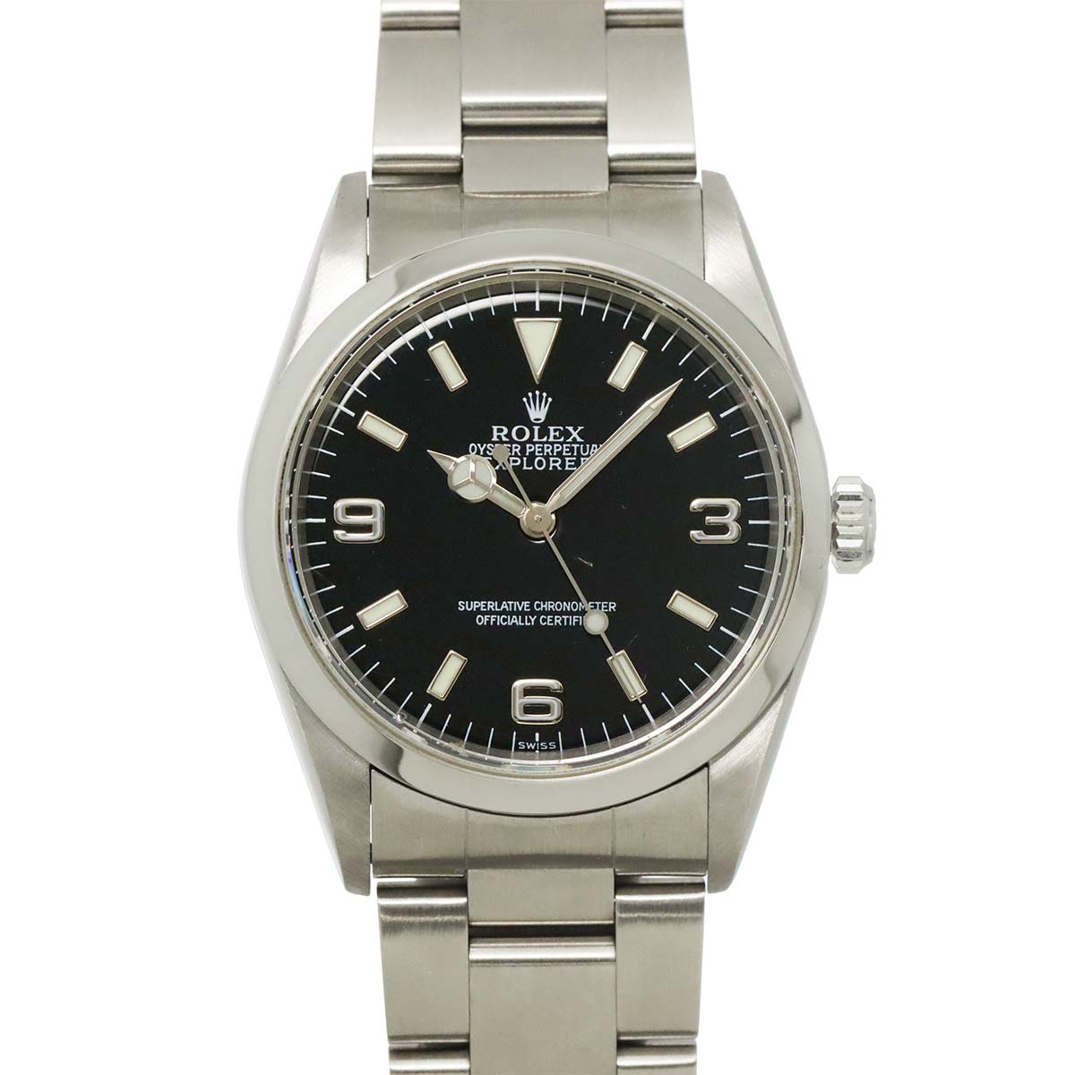 Explorer 1 14270 Serial A Automatic Black Dial Mens Watch