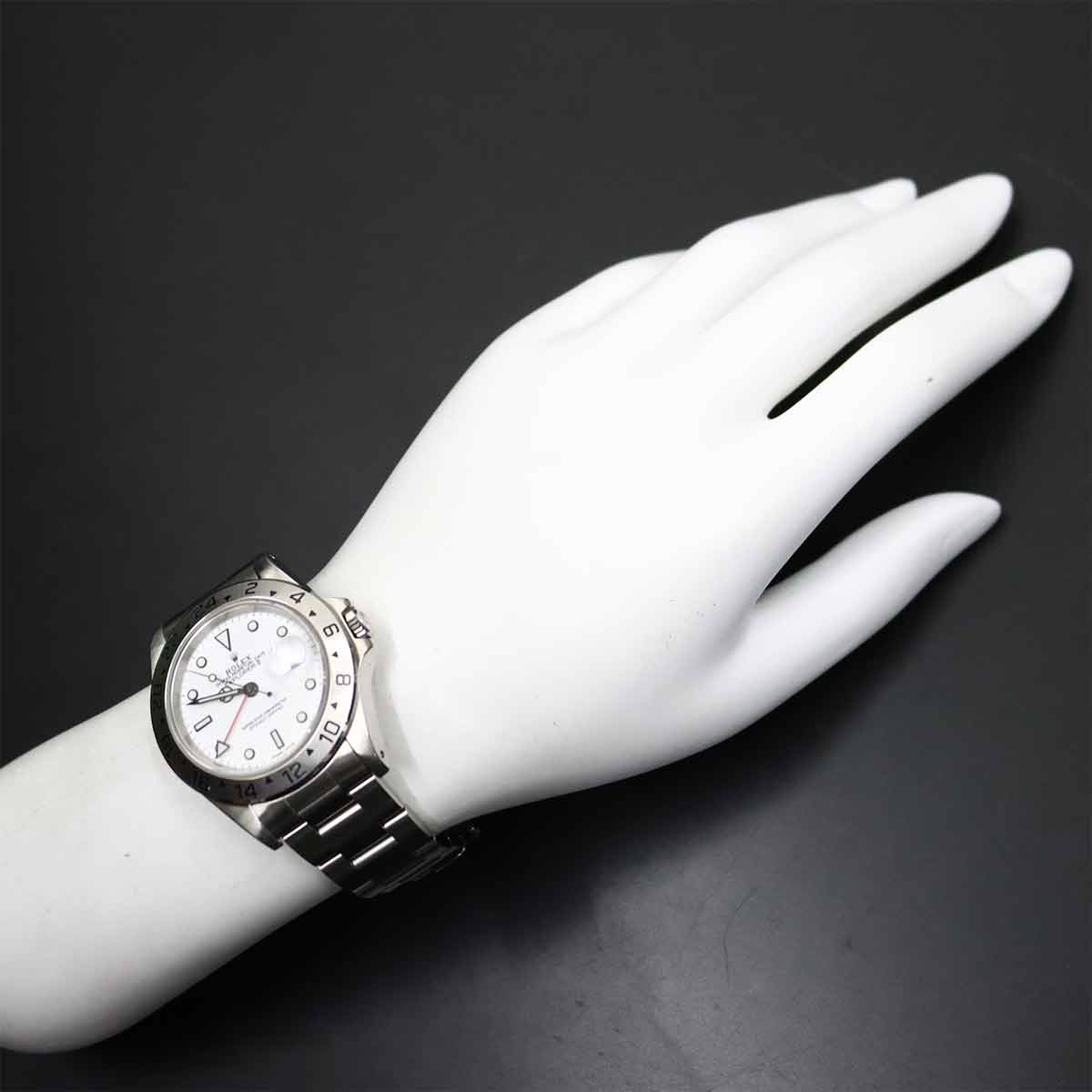 Explorer II 16570 Date Serial S Automatic White Dial Mens Watch
