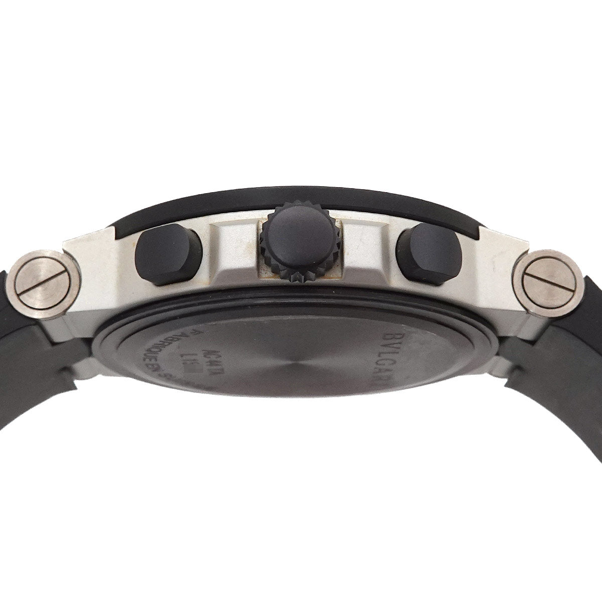 Aluminum AC44TA Chronograph Date Black Dial Mens Watch