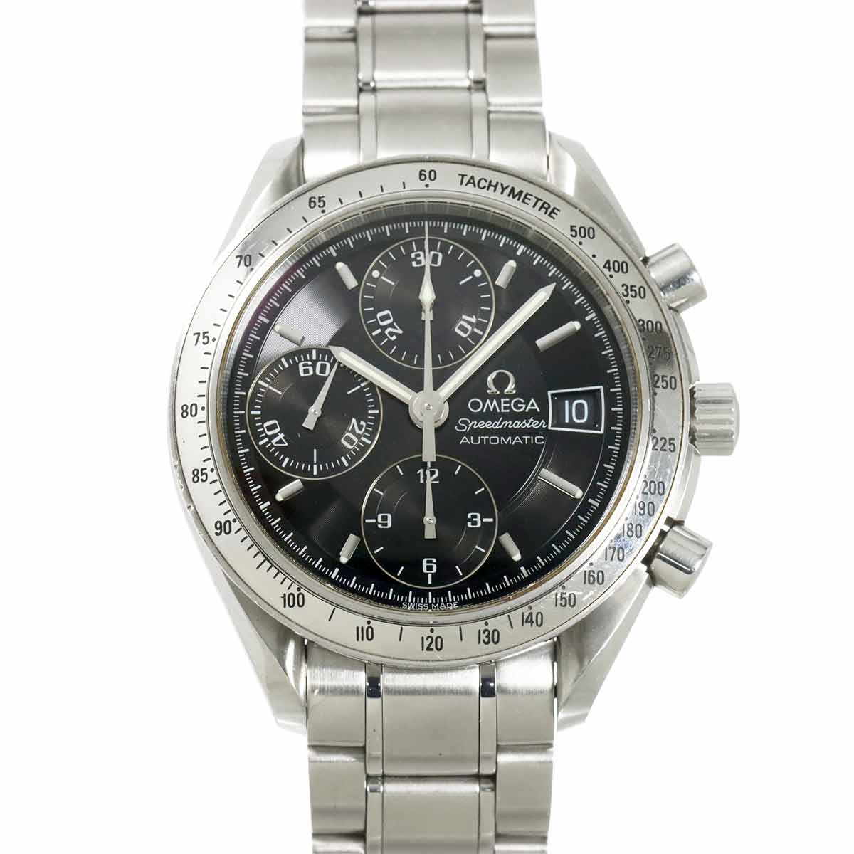 Speedmaster Date 3513.50 Chronograph Automatic Black Dial Mens