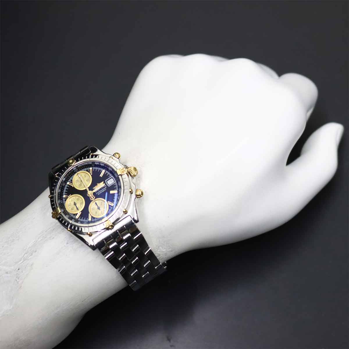 Chronomat Bicolour B13050.1 Chronograph Black Dial