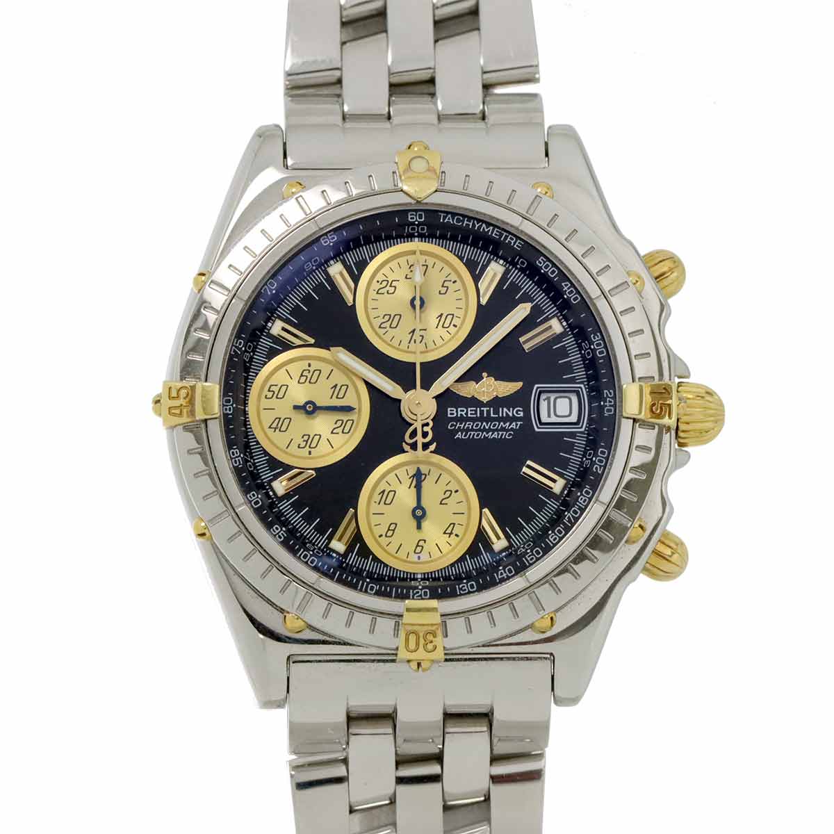 Chronomat Bicolour B13050.1 Chronograph Black Dial