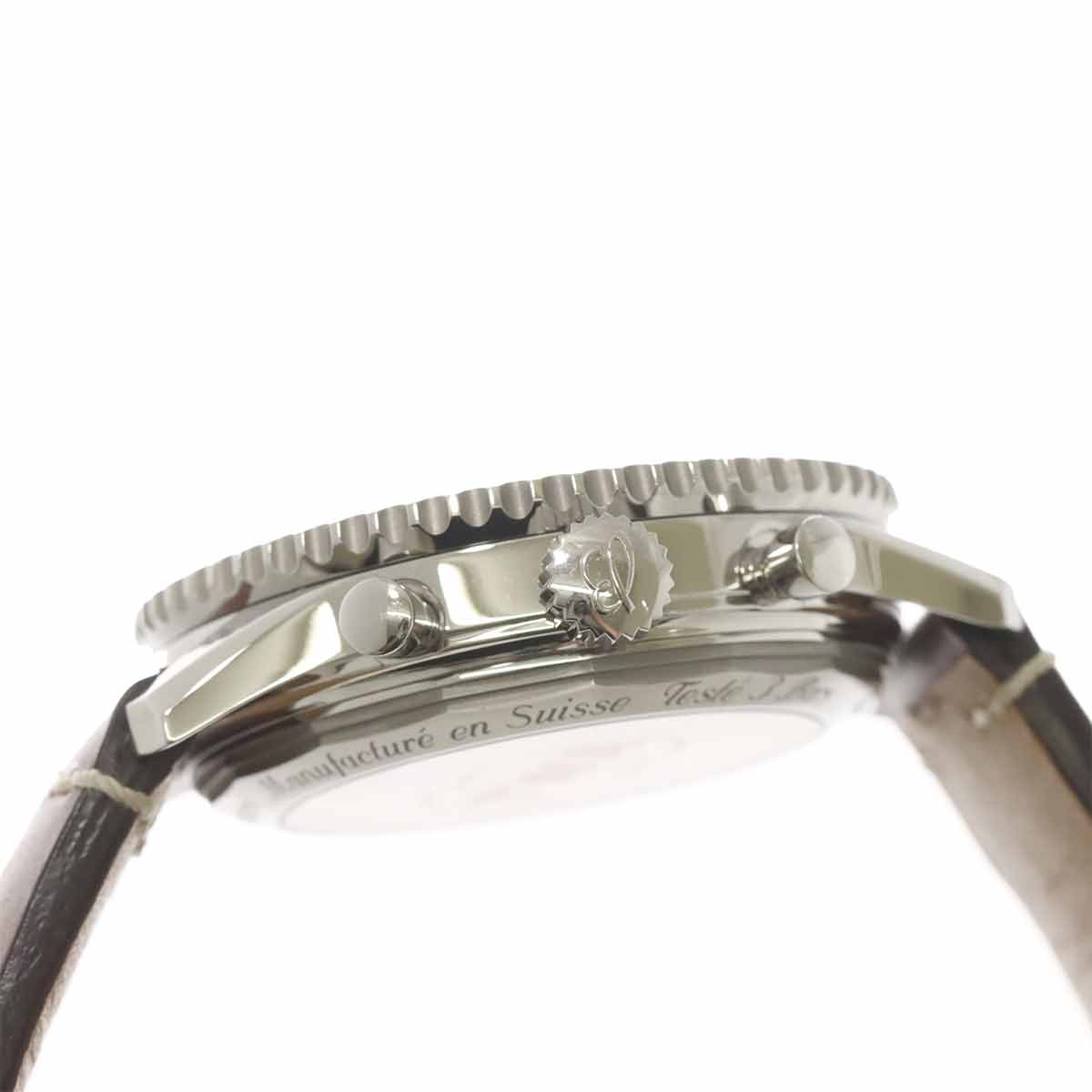 Navitimer01 TWA Edition AB0121 Automatic Silver Dial Mens