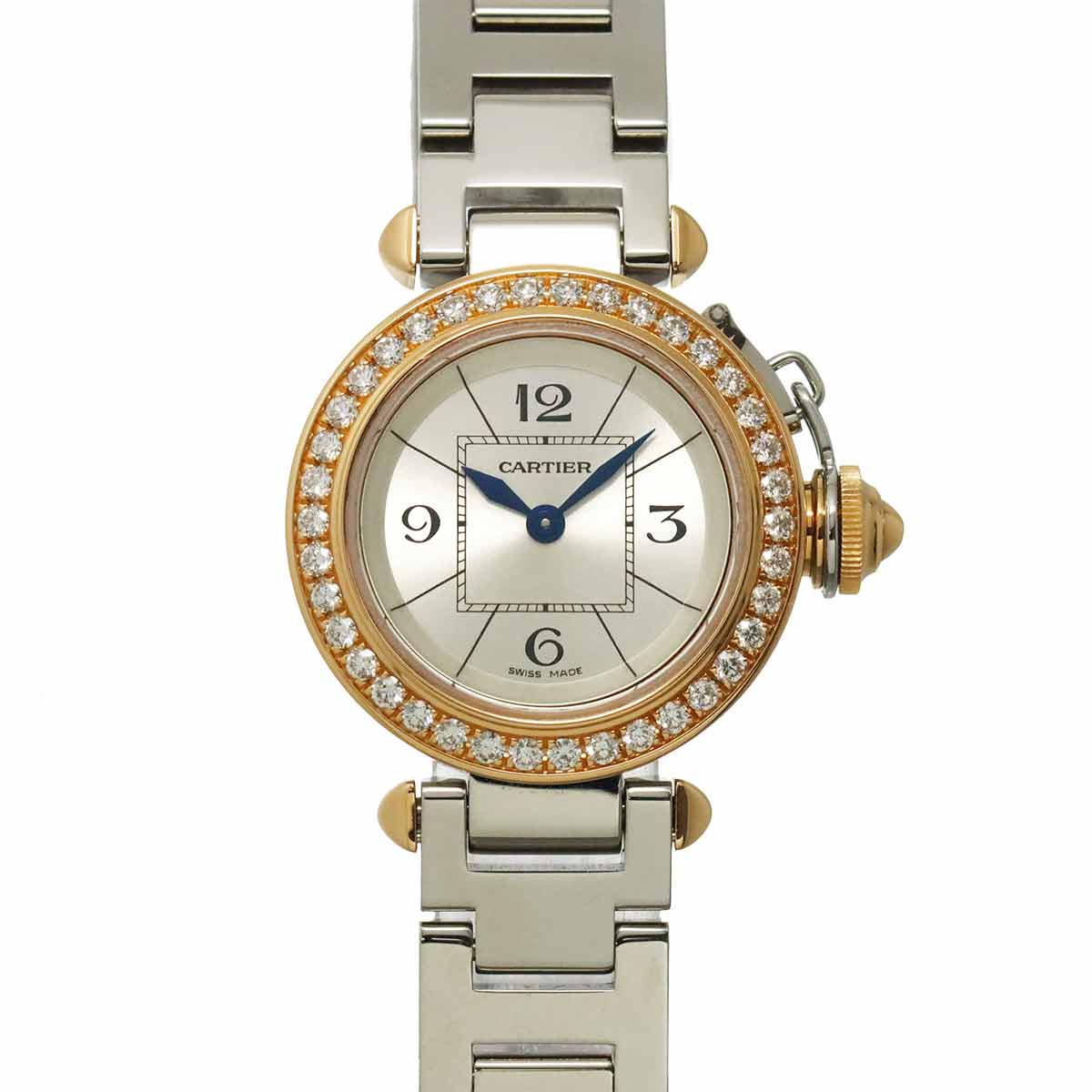 Miss Pasha WJ124021 Quartz Silver Dial Ladies Wrist Watch