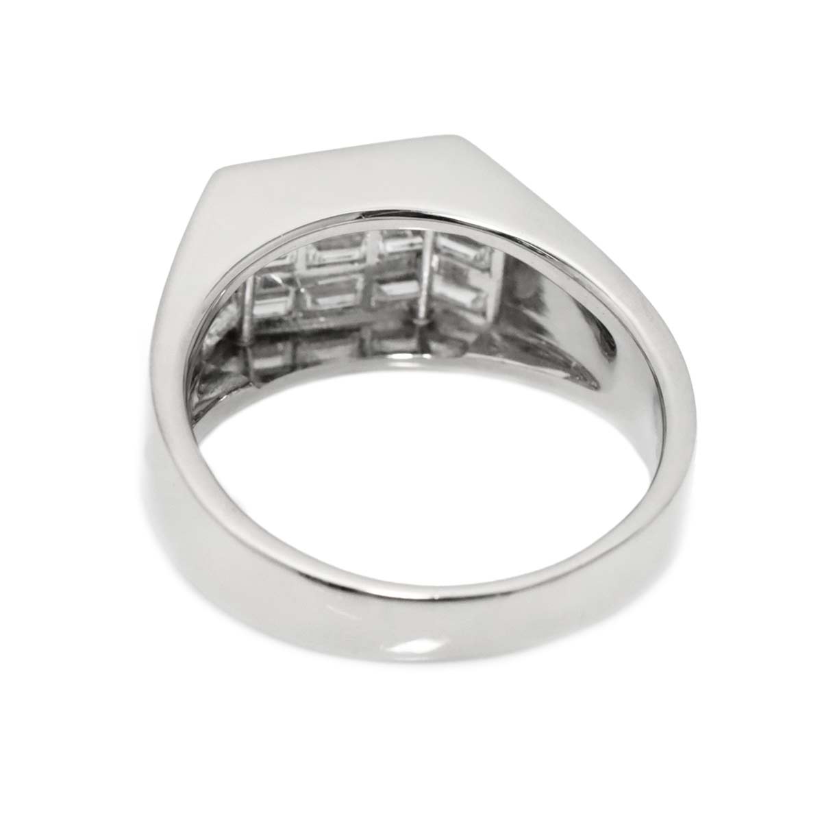 Diamond 1.00ct Ring Pt Platinum size8.75(US)