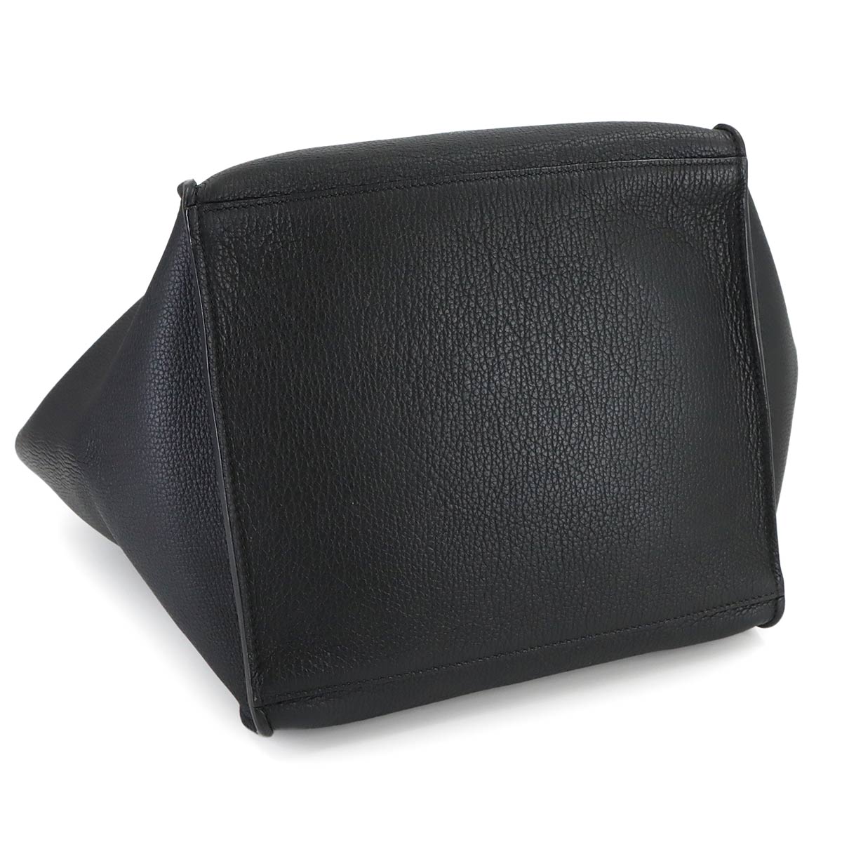 Big Bag Small With Longstrap Hand Shoulder Bag Leather Black