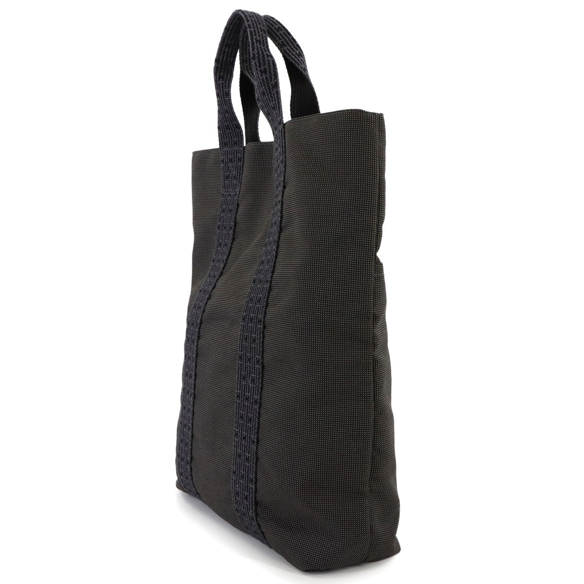 Herline Cabas Tote Bag Canvas Gray Purse