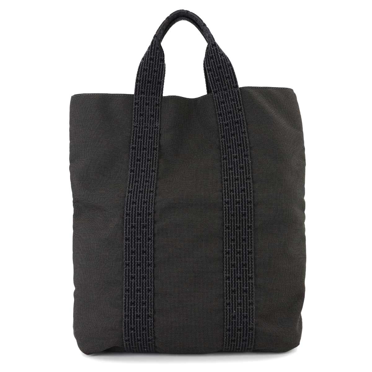 Herline Cabas Tote Bag Canvas Gray Purse