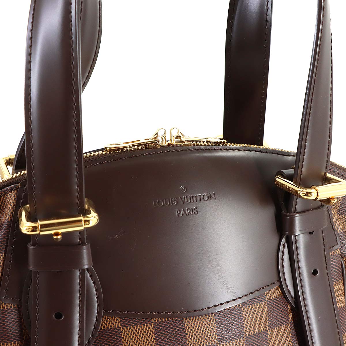 Damier Verona MM Tote Bag Ebene N41118 Purse