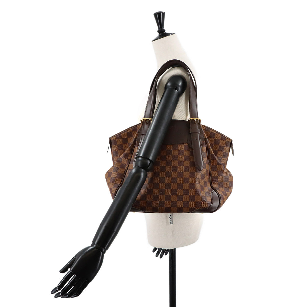 Damier Verona MM Tote Bag Ebene N41118 Purse