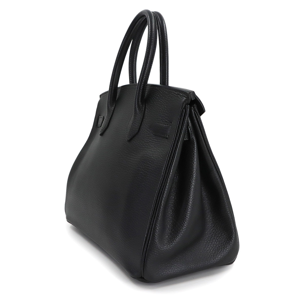 Birkin 30 Hand Bag Ardennes Black Purse