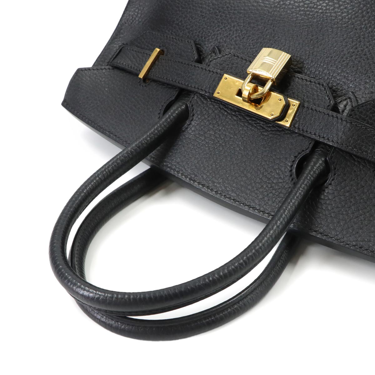 Birkin 30 Hand Bag Ardennes Black Purse