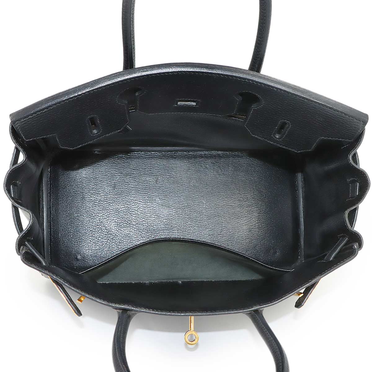 Birkin 30 Hand Bag Ardennes Black Purse