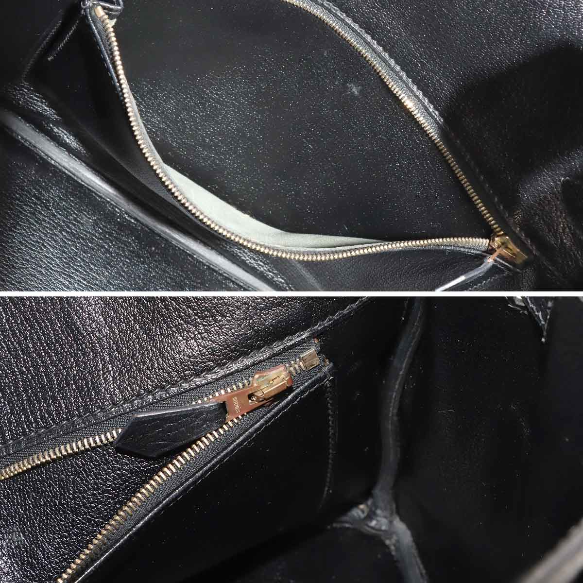 Birkin 30 Hand Bag Ardennes Black Purse