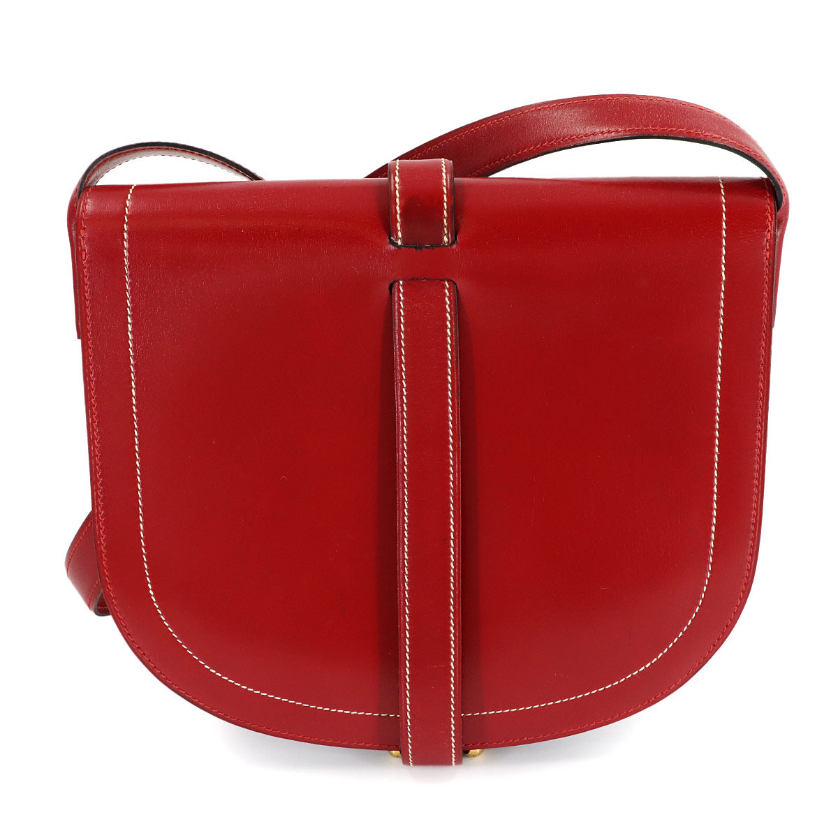 Galopade Shoulder Bag Leather Red Vintage Purse