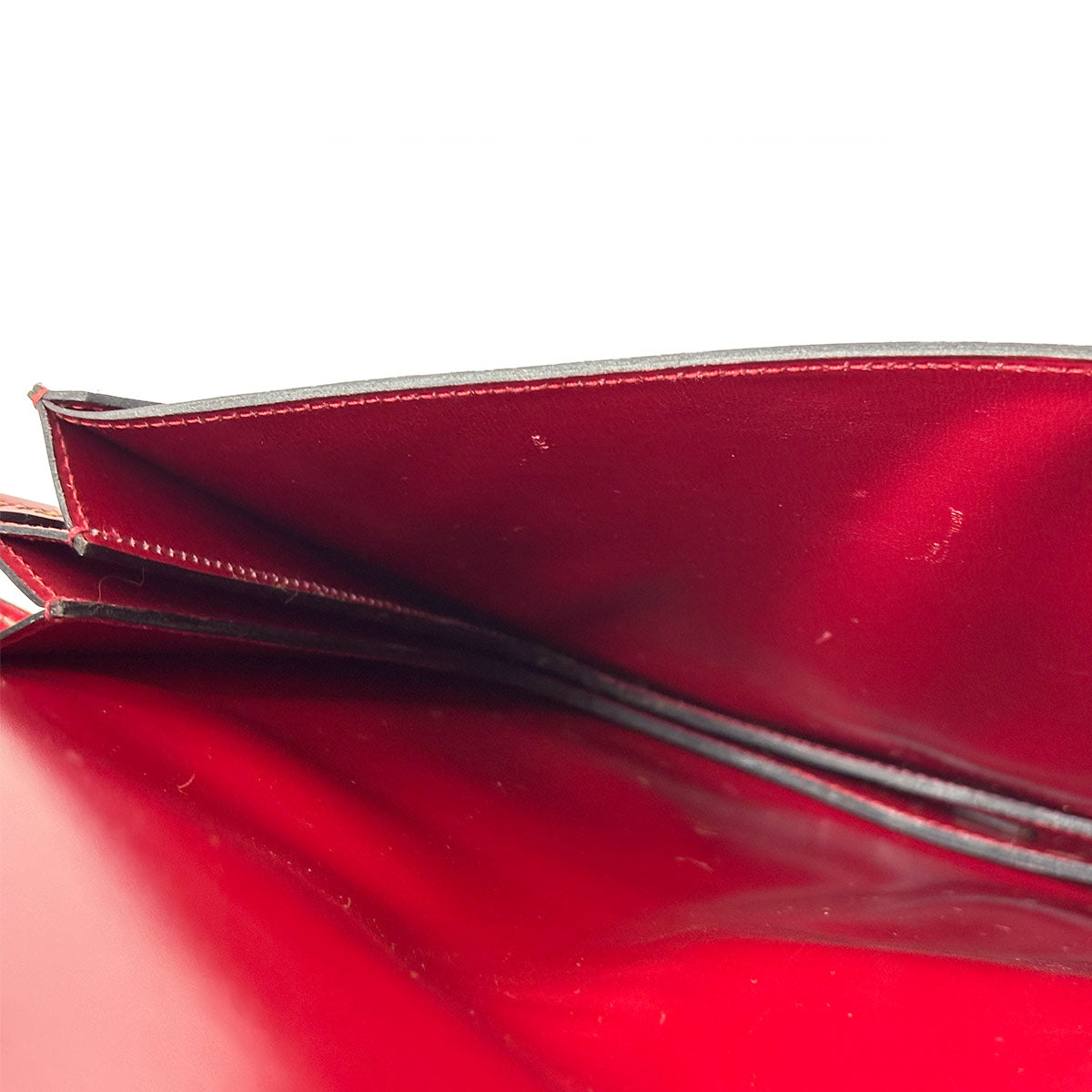 Galopade Shoulder Bag Leather Red Vintage Purse