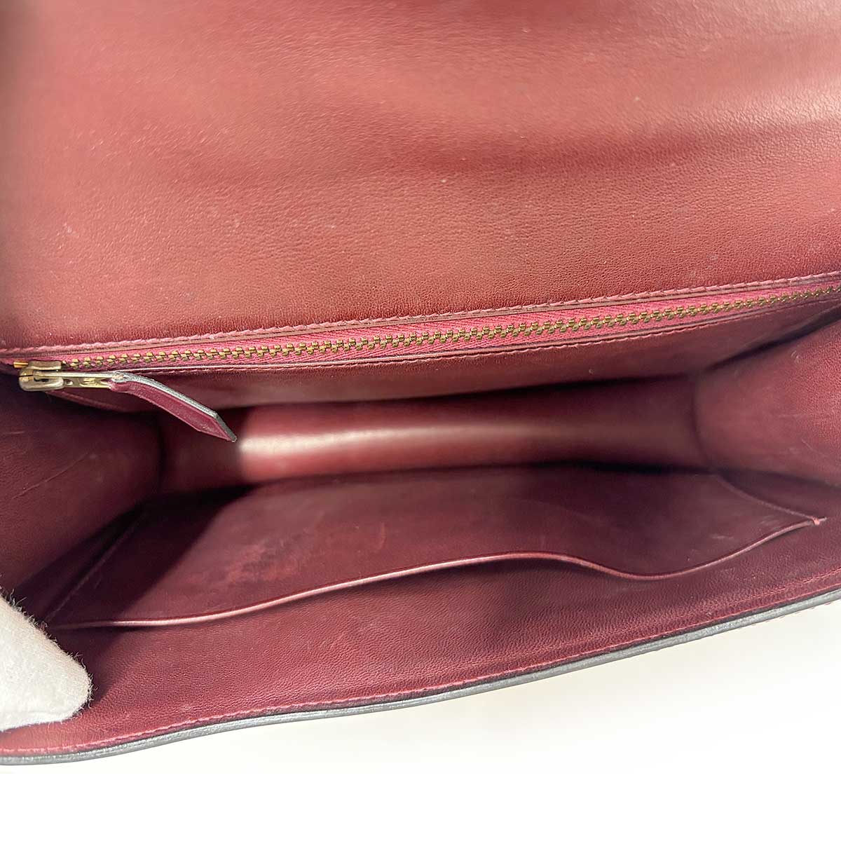 Constance 23 Shoulder Bag Box Calf Toile H Beige Rouge H
