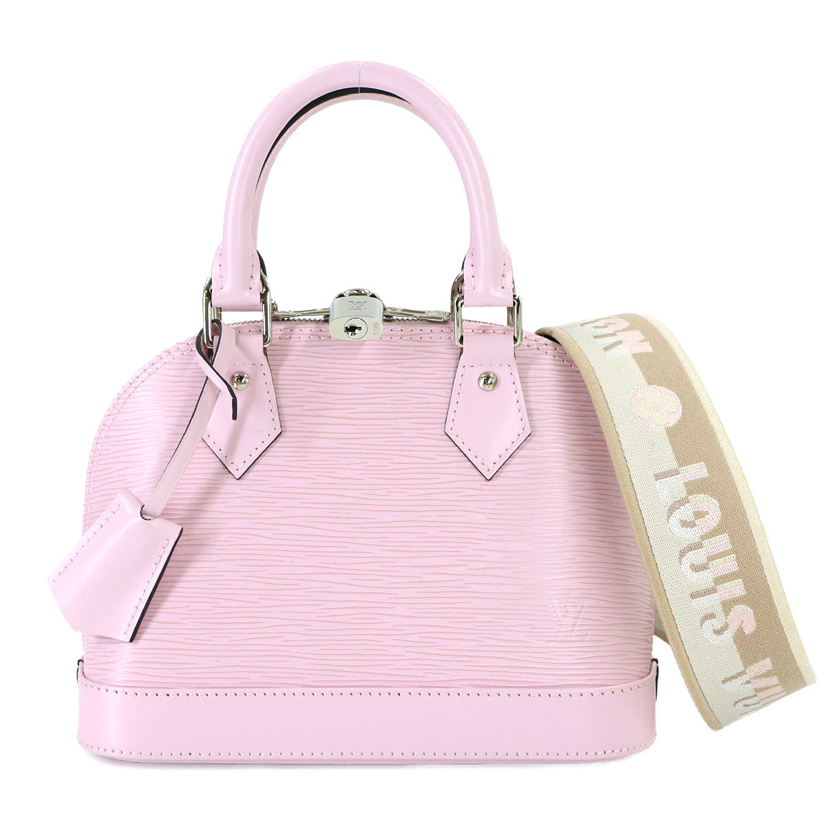Epi Alma BB 2way Hand Shoulder Bag Leather Pink M59786