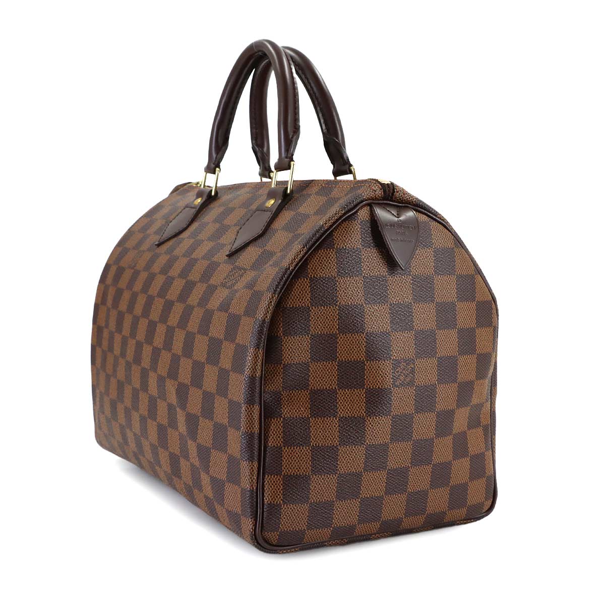 Damier Speedy 30 Hand Bag Ebene N41531 Brown Purse