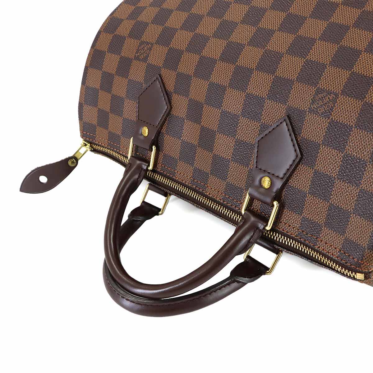 Damier Speedy 30 Hand Bag Ebene N41531 Brown Purse