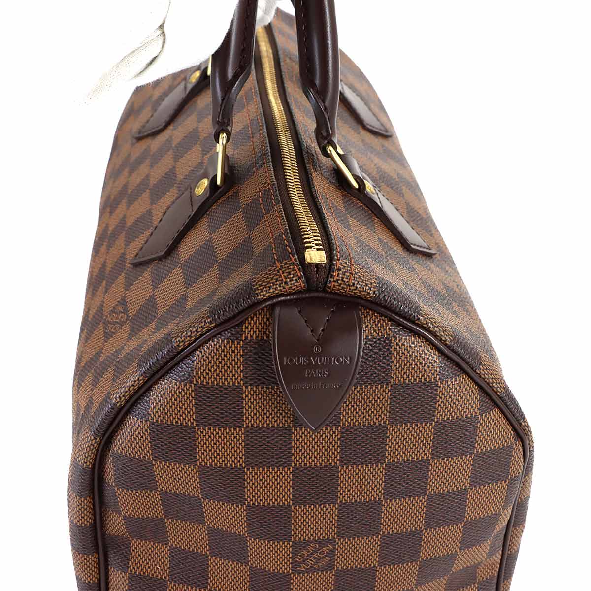 Damier Speedy 30 Hand Bag Ebene N41531 Brown Purse