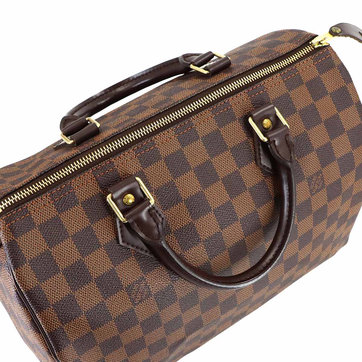 Damier Speedy 30 Hand Bag Ebene N41531 Brown Purse