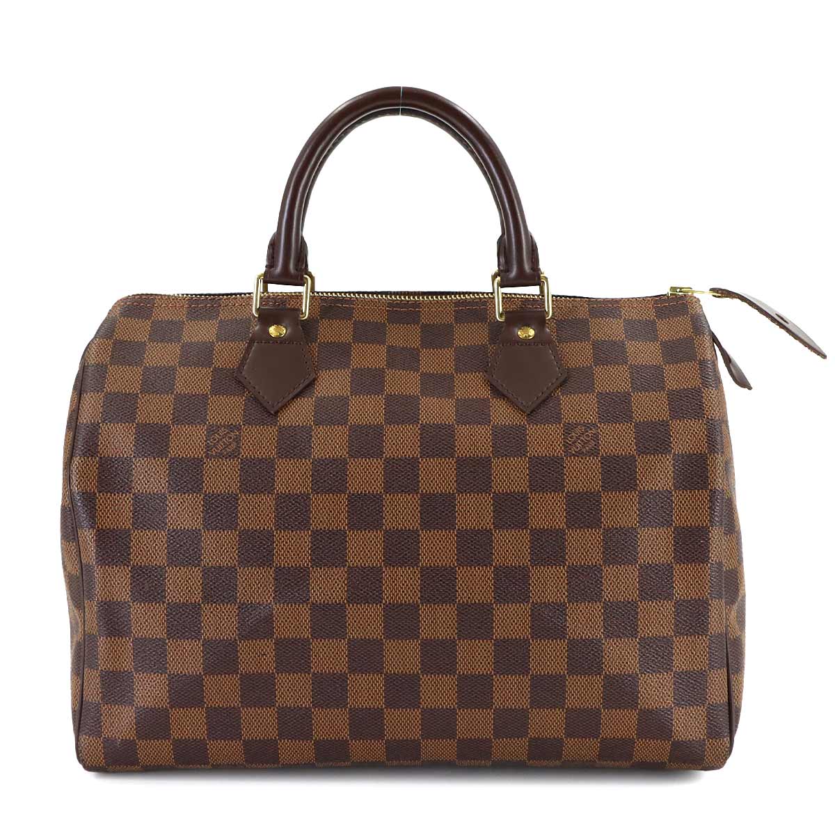 Damier Speedy 30 Hand Bag Ebene N41531 Brown Purse