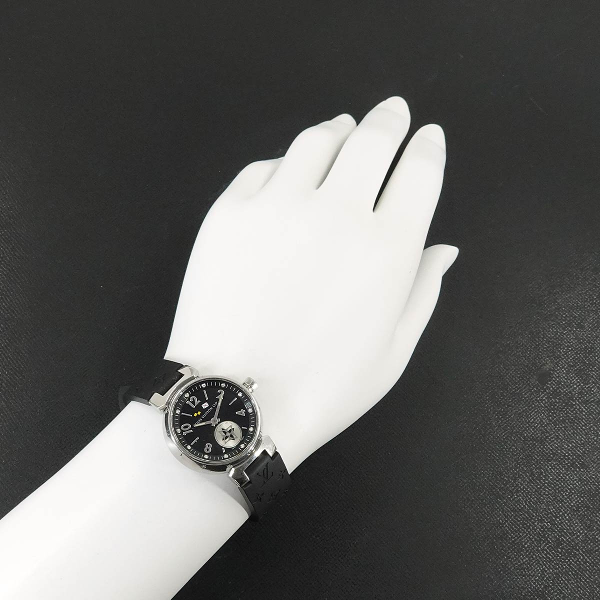 Tambour Lovely Cup PM Q12M1 Diamond Black Dial