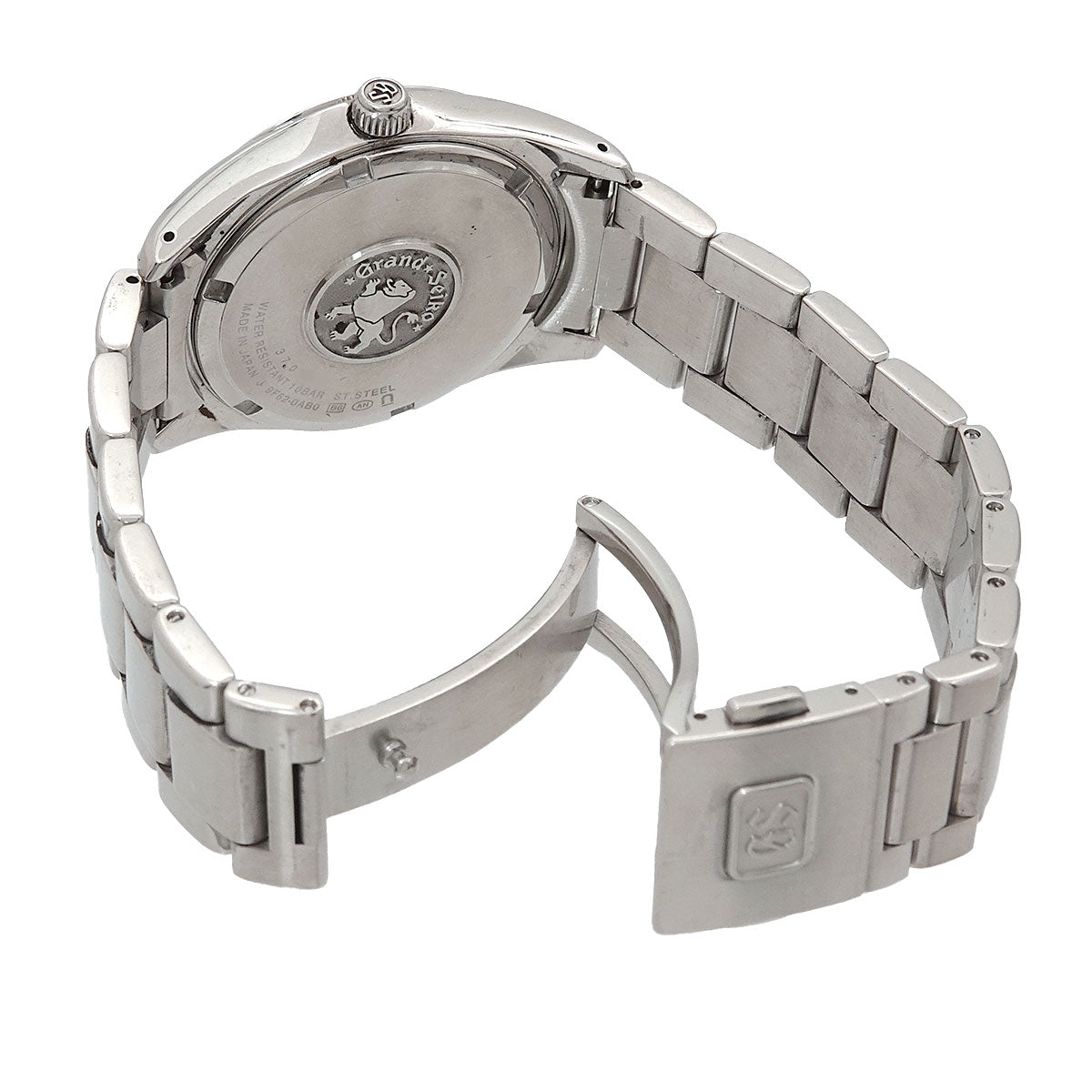 GRAND SEIKO SBGX063 9F62 0AB0 Date Quartz Silver Dial Mens