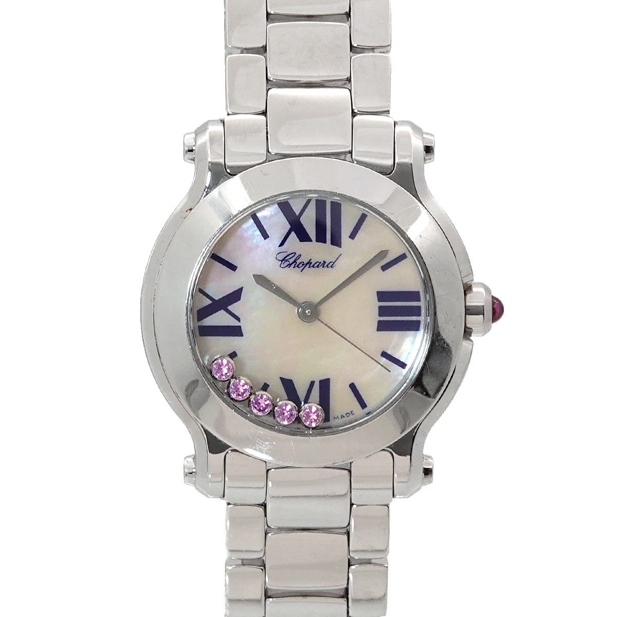 Happy Sports 27/8509 5P pink sapphire Quartz Watch