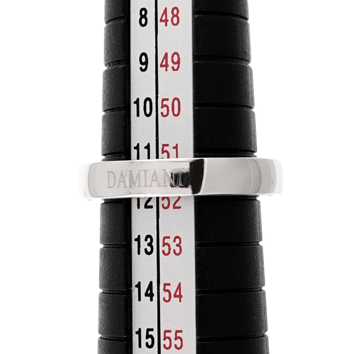 D-SIDE Diamond 10P Ring 18K White Gold 750 size5.5-5.75(US)