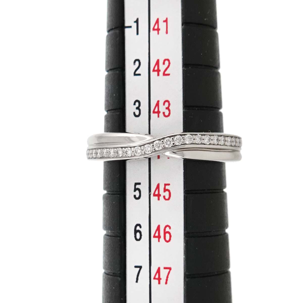 Diamond Ring Pt Platinum size3-3.25(US)