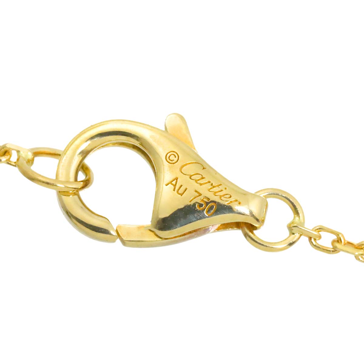 AMULETTE MOP Diamond Necklace 18K YG 750