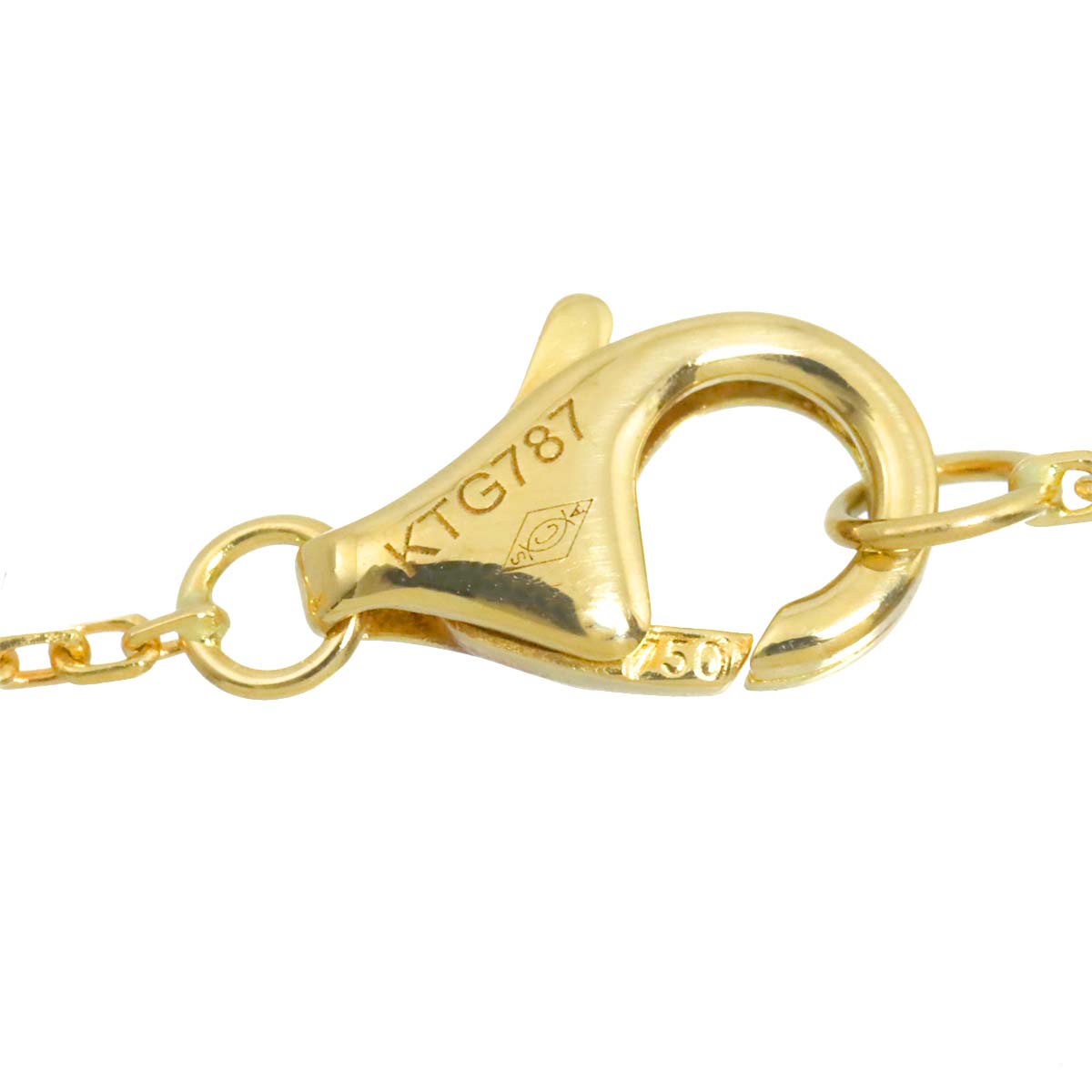 AMULETTE MOP Diamond Necklace 18K YG 750