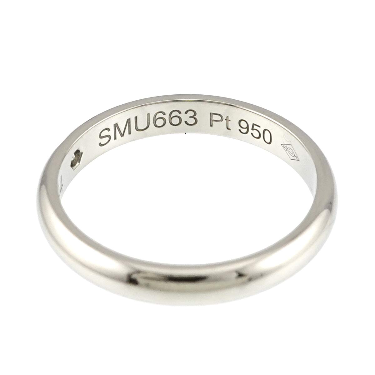 1895 Classic Diamond 1P Ring Pt Platinum size44 2.75-3(US)