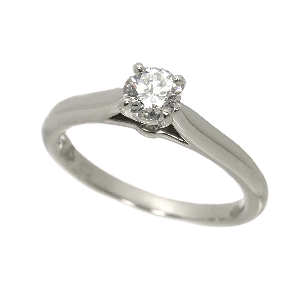 Diamond 0.25ct E/VVS1/3EX Ring Platinum Size43 2.5(US)