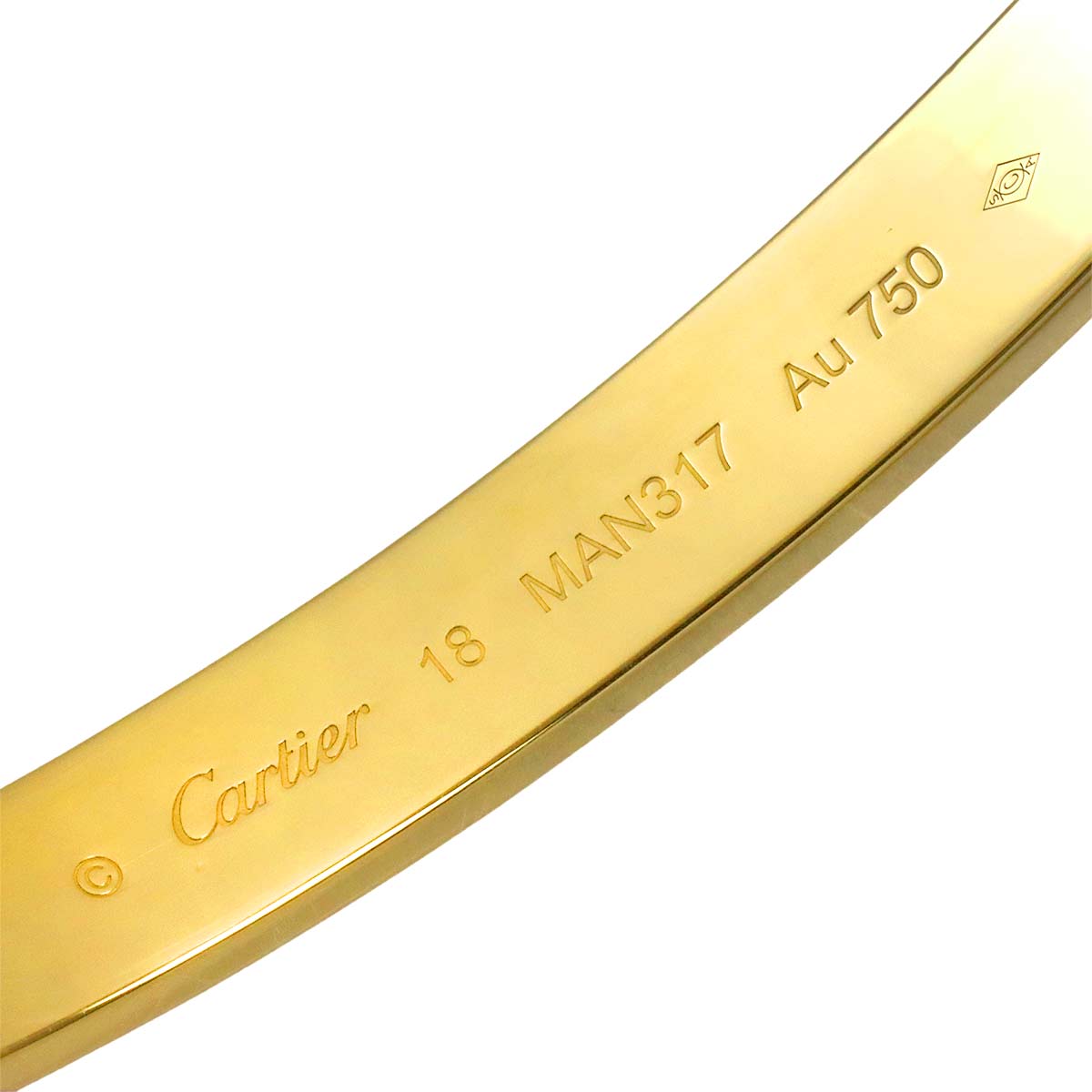 Love Bracelet 18K Yellow Gold 750 Size18
